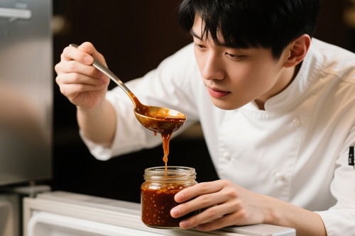 已经完成的叉烧酱成品