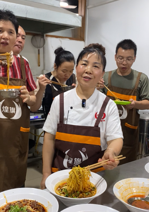 重庆小面培训现场