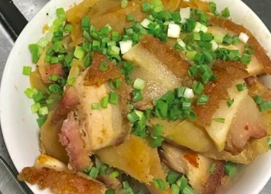 柚子皮烧肉怎么做