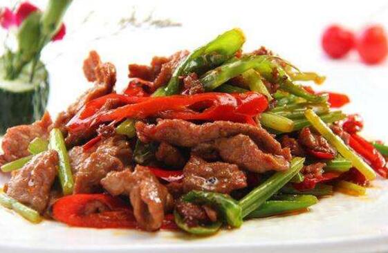 小炒牛肉的做法