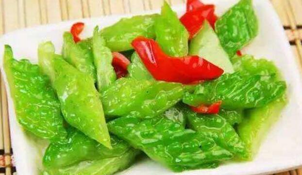 凉拌苦瓜的做法