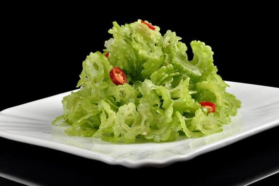 凉拌苦瓜的做法