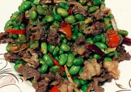 毛豆牛肉怎么做好吃