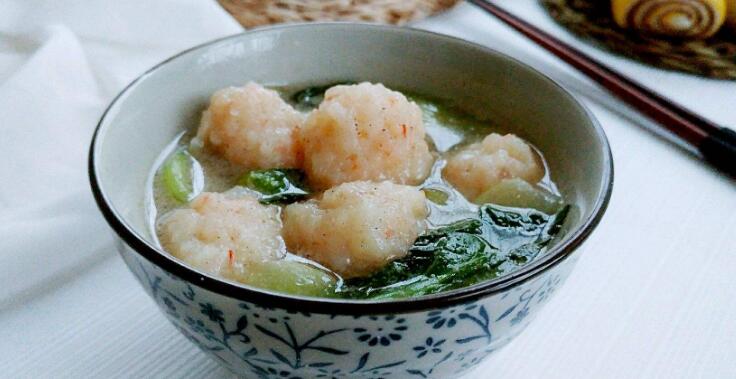 虾仁肉丸的做法