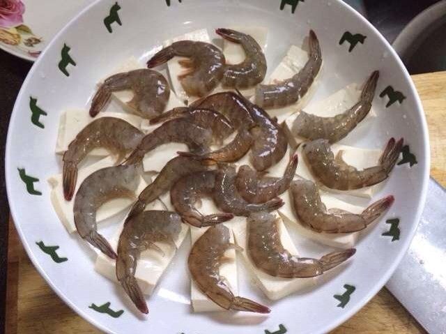 鲜虾豆腐的做法步骤7