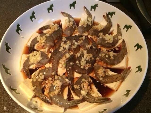 鲜虾豆腐的做法步骤14