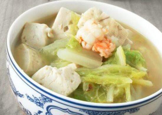 鲜虾豆腐的做法