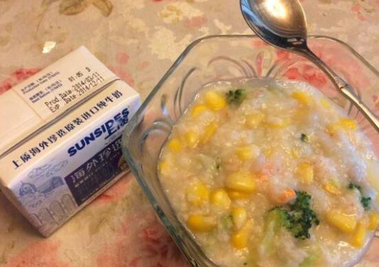 玉米粥的做法