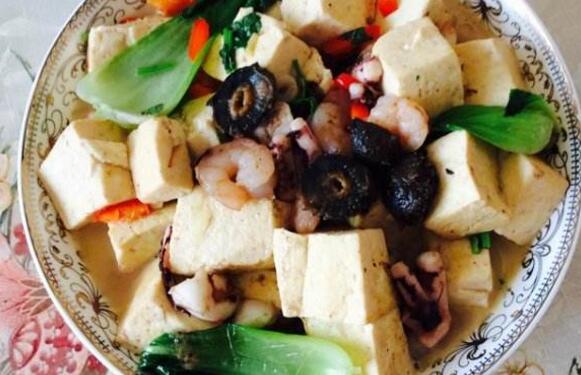 三鲜豆腐的做法
