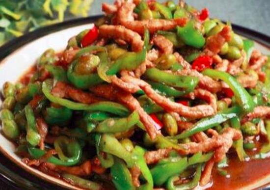 青椒肉丝的做法