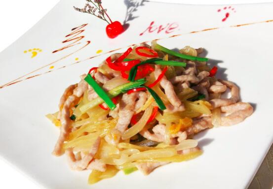 榨菜肉丝的做法