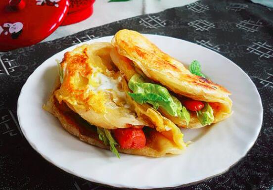 鸡蛋灌饼的做法