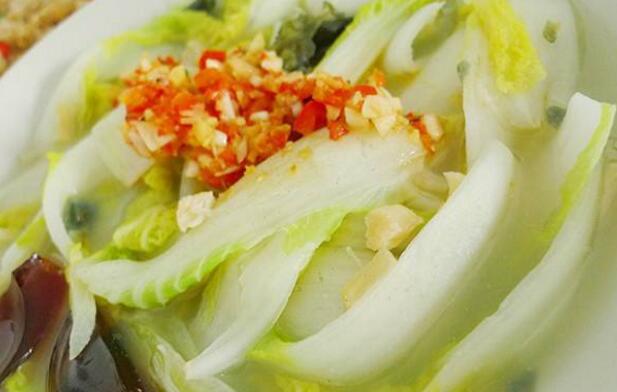 上汤娃娃菜的做法