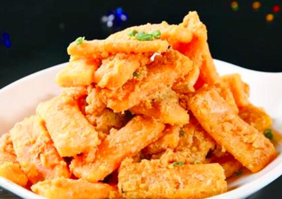 蛋黄鱼片