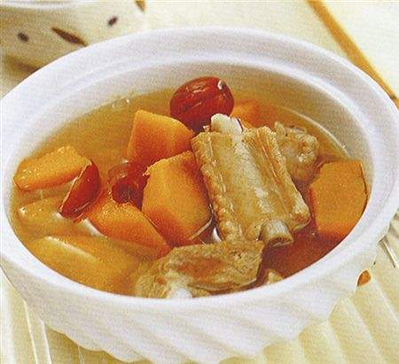 排骨南瓜大枣汤