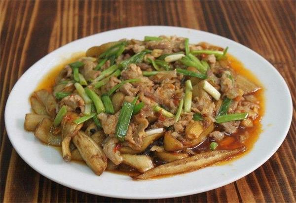 红烧肉末茄子
