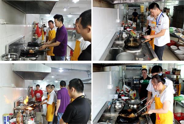 深圳煌旗川菜厨师培训班教学过程