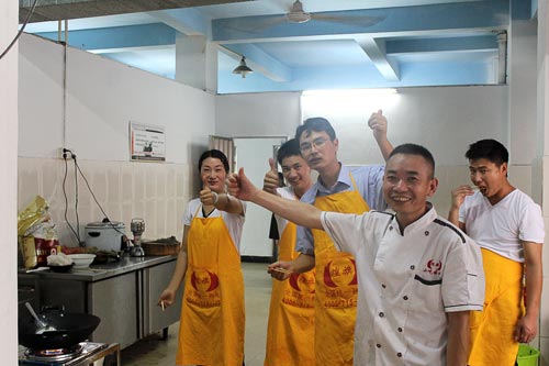 煌旗火焰醉鹅培训教学环境