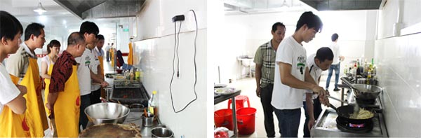 重庆烤鱼培训学员实操风采