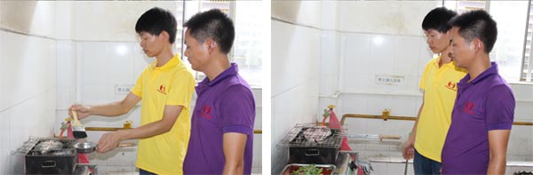 重庆烤鱼培训课程教学风采